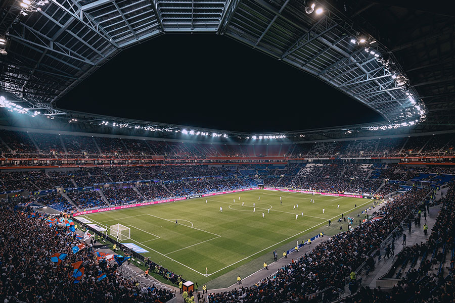 Tifosi allo stadio